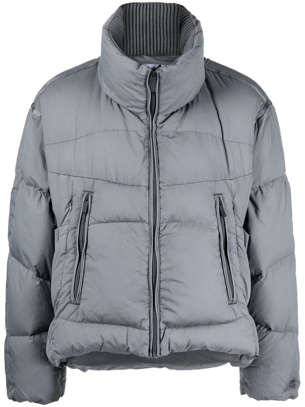 Men jackets with a built - in hood that can be stowed away when not in useHigh-Neck Padded Jacket Men jackets with a built - in hood that can be stowed away when not in useHigh-Neck Padded Jacket
