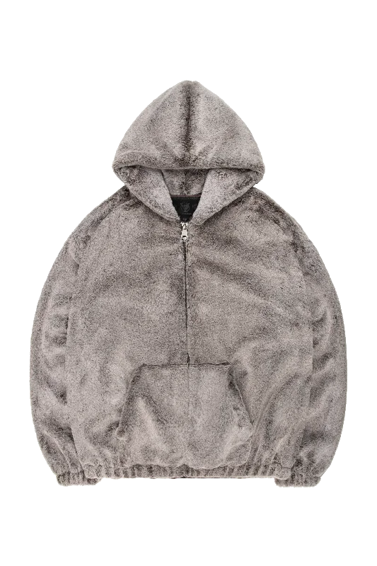 Performance - driven men jackets with breathable fabric for sportsHOOD FUR JACKET NATURAL Performance - driven men jackets with breathable fabric for sportsHOOD FUR JACKET NATURAL