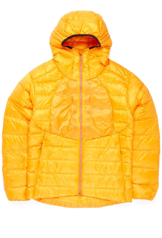 Men jackets with a built - in hood that can be stowed away when not in useCAYL Light Down Jacket - Orange Men jackets with a built - in hood that can be stowed away when not in useCAYL Light Down Jacket - Orange