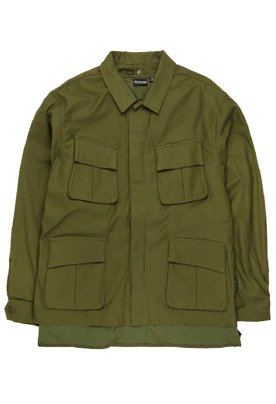 Embroidered men jackets with intricate floral designs for a unique aestheticWild Things Men's Bdu Quilting Attachable 3-in-1 Jacket - Olive Drab Embroidered men jackets with intricate floral designs for a unique aestheticWild Things Men's Bdu Quilting Attachable 3-in-1 Jacket - Olive Drab
