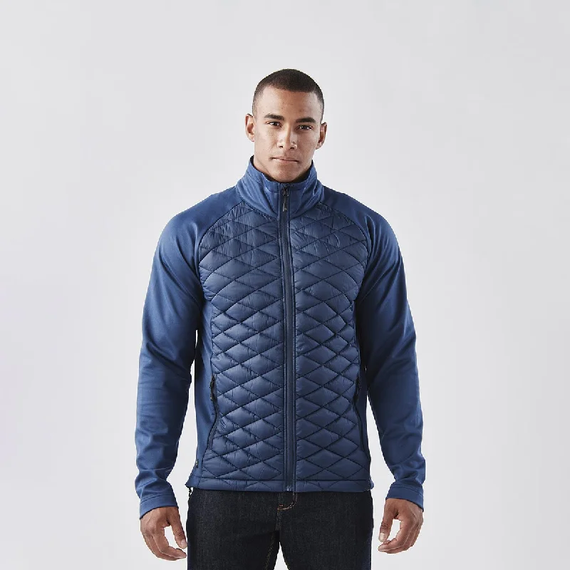 Denim men jackets with embroidered patches for a personalized touchMen's Boulder Thermal Shell - AFH-1