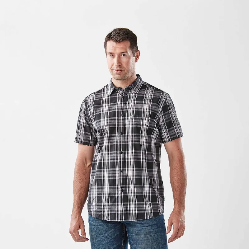 Bomber men jackets with ribbed cuffs for a classic 80s styleMen's Dakota S/S Shirt - SFV-1
