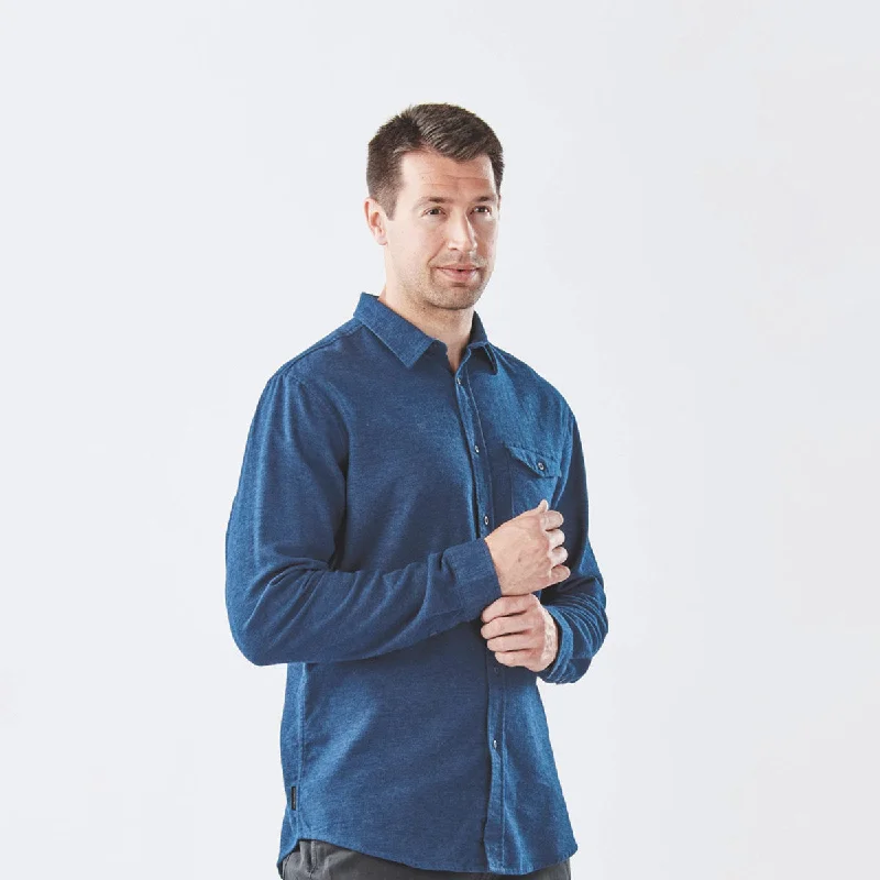 Bomber men jackets with ribbed cuffs for a classic 80s styleMen's Dockyard L/S Twill Shirt - SXW-1 Bomber men jackets with ribbed cuffs for a classic 80s styleMen's Dockyard L/S Twill Shirt - SXW-1