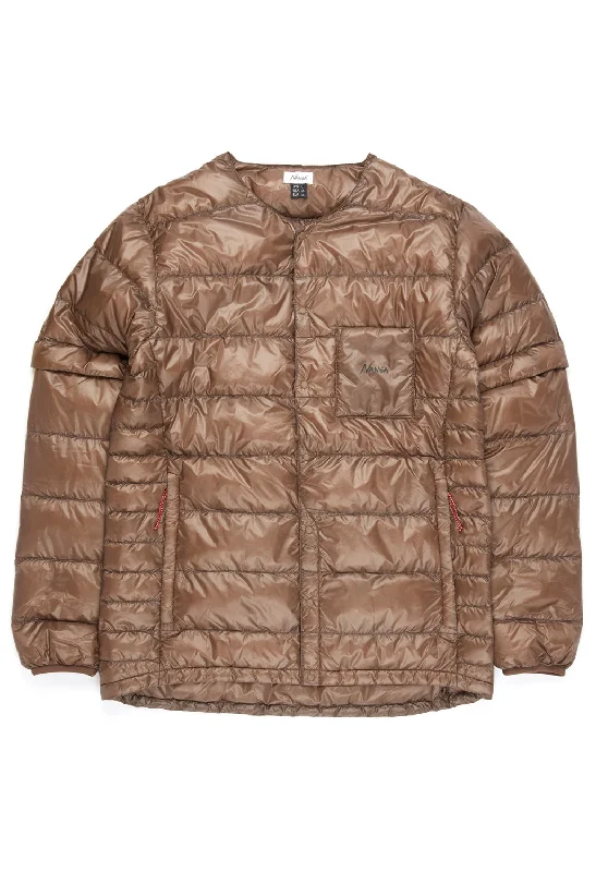 Performance - driven men jackets with breathable fabric for sportsNanga Men's Inner Down Cardigan Detachable Sleeve - Mocha Performance - driven men jackets with breathable fabric for sportsNanga Men's Inner Down Cardigan Detachable Sleeve - Mocha