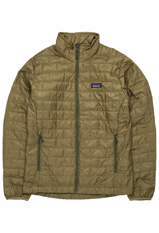 Corduroy men jackets in earthy tones for a rustic charmPatagonia Men's Nano Puff Jacket - Sage Khaki Corduroy men jackets in earthy tones for a rustic charmPatagonia Men's Nano Puff Jacket - Sage Khaki