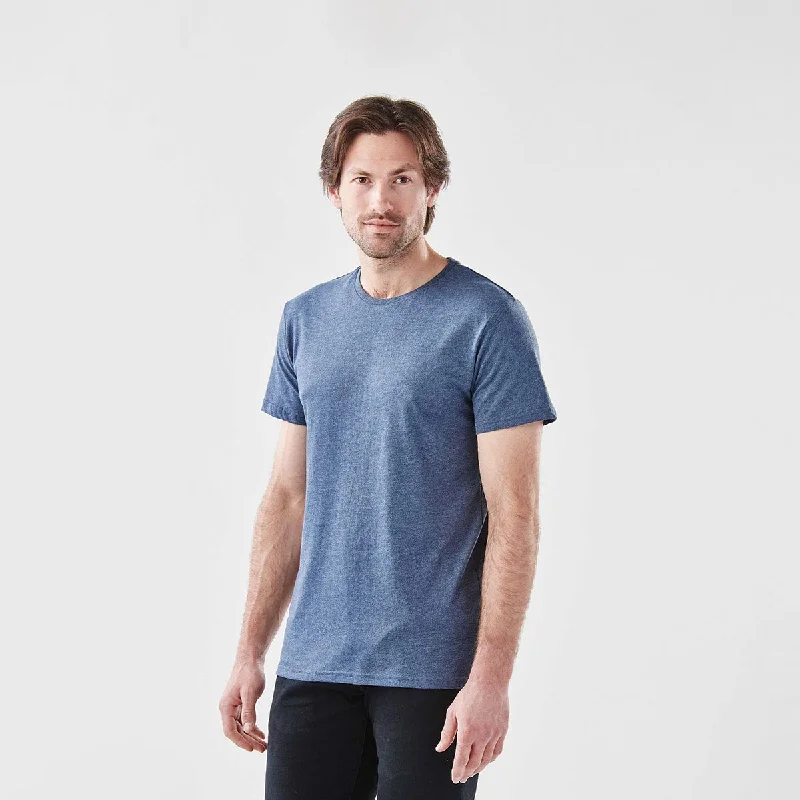 Stretch - fabric men jackets for unrestricted movement during workoutsMen's Torcello Crew Neck Tee - TG-1 Stretch - fabric men jackets for unrestricted movement during workoutsMen's Torcello Crew Neck Tee - TG-1