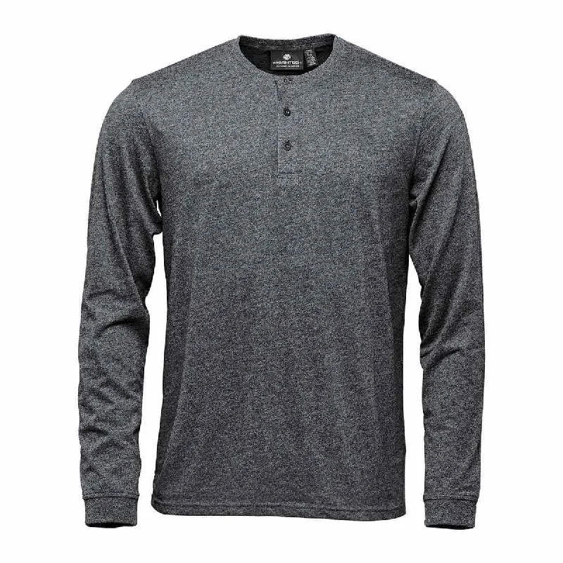 Waterproof men jackets with taped seams for heavy rain protectionMen's Torcello L/S Henley - TGH-1 Waterproof men jackets with taped seams for heavy rain protectionMen's Torcello L/S Henley - TGH-1