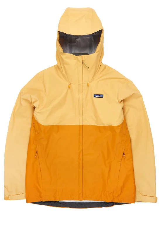 Men jackets with a hidden interior pocket for secure storagePatagonia Men's Torrentshell 3L Rain Jacket - Golden Caramel Men jackets with a hidden interior pocket for secure storagePatagonia Men's Torrentshell 3L Rain Jacket - Golden Caramel