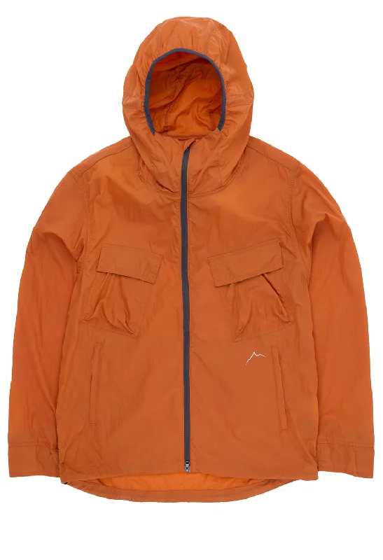 Windbreaker men jackets with UV protection for outdoor activitiesNylon Washer Jacket - Orange Windbreaker men jackets with UV protection for outdoor activitiesNylon Washer Jacket - Orange