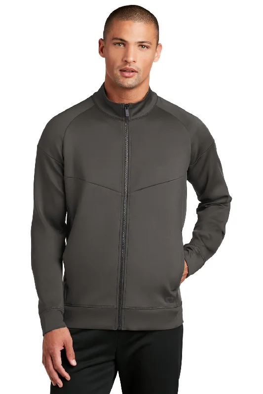 Men jackets with a built - in hood that can be stowed away when not in useOgio Mens Endurance Modern Performance Moisture Wicking Full Zip Jacket - Tarmac Grey Men jackets with a built - in hood that can be stowed away when not in useOgio Mens Endurance Modern Performance Moisture Wicking Full Zip Jacket - Tarmac Grey