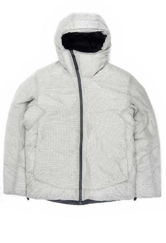 Windbreaker men jackets with UV protection for outdoor activitiesPasmo Rip Short Down Parka - Lucid White Windbreaker men jackets with UV protection for outdoor activitiesPasmo Rip Short Down Parka - Lucid White