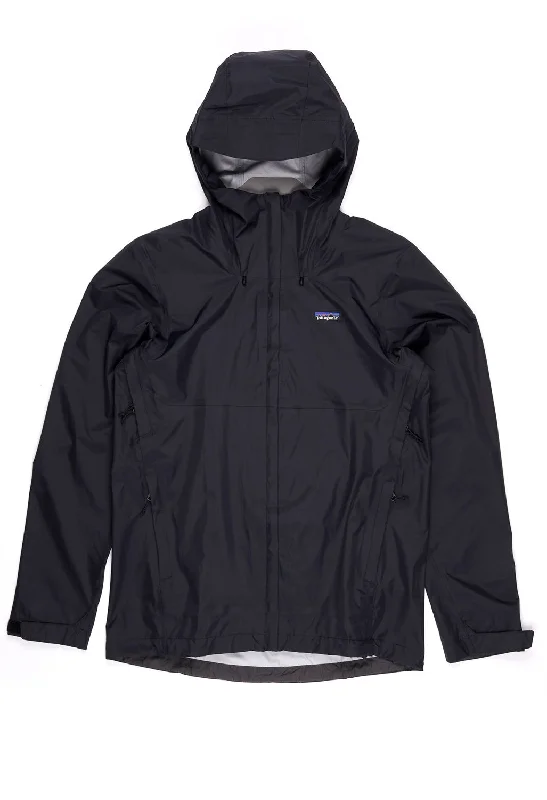 Men jackets with a media - friendly pocket for easy access to gadgetsPatagonia Men's Torrentshell 3L Jacket - Black Men jackets with a media - friendly pocket for easy access to gadgetsPatagonia Men's Torrentshell 3L Jacket - Black