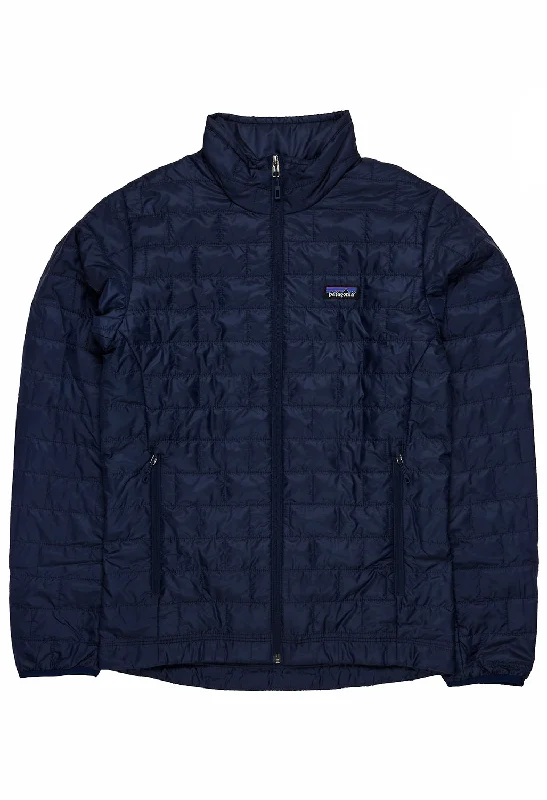 Down - filled men jackets in bright colors for winter fashionPatagonia Nano Puff Men's Insulated Jacket - Classic Navy Down - filled men jackets in bright colors for winter fashionPatagonia Nano Puff Men's Insulated Jacket - Classic Navy