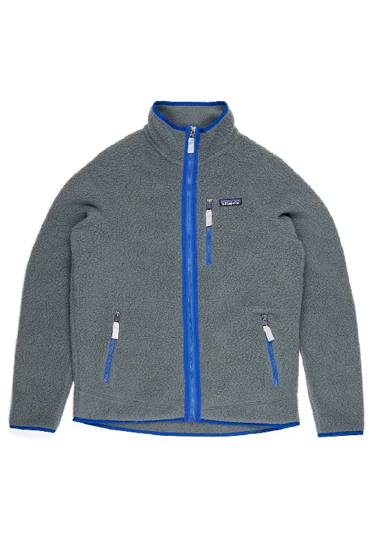 Men jackets with a built - in hood that can be stowed away when not in usePatagonia Retro Pile Men's Jacket - Nouveau Green Men jackets with a built - in hood that can be stowed away when not in usePatagonia Retro Pile Men's Jacket - Nouveau Green
