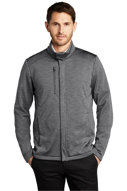 Men jackets with a media - friendly pocket for easy access to gadgetsPort Authority Mens Stream Wind & Water Resistant Full Zip Jacket - Heather Graphite Grey Men jackets with a media - friendly pocket for easy access to gadgetsPort Authority Mens Stream Wind & Water Resistant Full Zip Jacket - Heather Graphite Grey