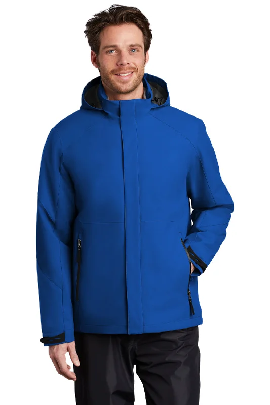 Checkered men jackets in a plaid pattern for a preppy appearancePort Authority Mens Tech Windproof & Waterproof Full Zip Hooded Jacket - Cobalt Blue Checkered men jackets in a plaid pattern for a preppy appearancePort Authority Mens Tech Windproof & Waterproof Full Zip Hooded Jacket - Cobalt Blue