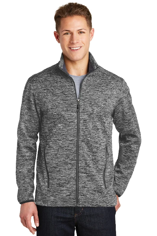 Performance - driven men jackets with breathable fabric for sportsSport-Tek Mens Electric Heather Water Resistant Full Zip Jacket - Black Electric Performance - driven men jackets with breathable fabric for sportsSport-Tek Mens Electric Heather Water Resistant Full Zip Jacket - Black Electric