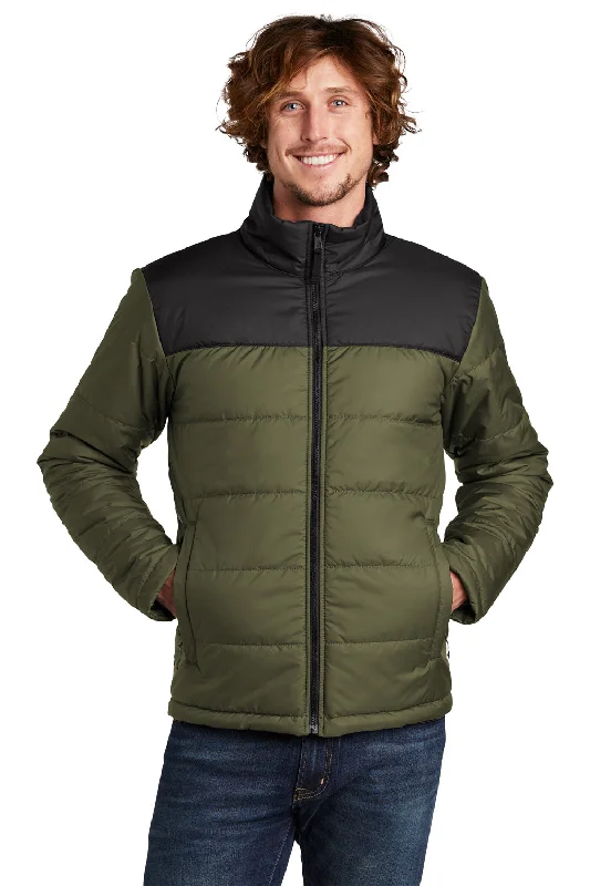 Plus - size men jackets with adjustable drawstrings for a comfortable fitThe North Face Mens Water Resistant Everyday Insulated Full Zip Jacket - Burnt Olive Green Plus - size men jackets with adjustable drawstrings for a comfortable fitThe North Face Mens Water Resistant Everyday Insulated Full Zip Jacket - Burnt Olive Green