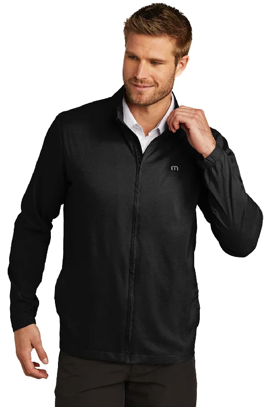 Windbreaker men jackets with UV protection for outdoor activitiesTravisMathew Mens Surfside Full Zip Jacket - Black Windbreaker men jackets with UV protection for outdoor activitiesTravisMathew Mens Surfside Full Zip Jacket - Black