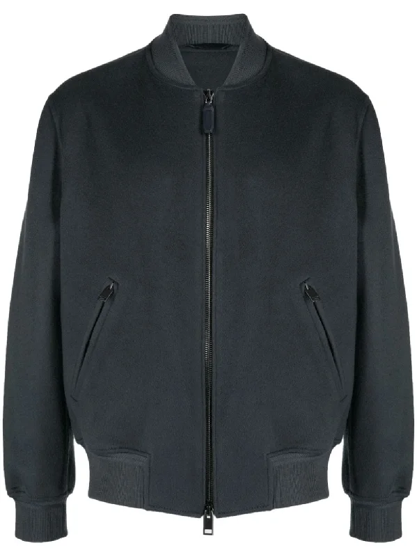 Bomber men jackets with ribbed cuffs for a classic 80s styleTwo-Way Suede Bomber Jacket Bomber men jackets with ribbed cuffs for a classic 80s styleTwo-Way Suede Bomber Jacket