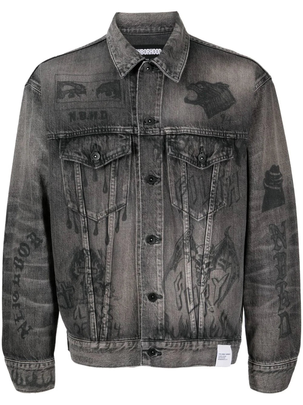Checkered men jackets in a plaid pattern for a preppy appearanceType-3 Graphic-Print Denim Jacket Checkered men jackets in a plaid pattern for a preppy appearanceType-3 Graphic-Print Denim Jacket