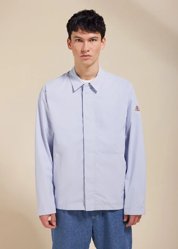 Men jackets with a built - in hood that can be stowed away when not in useVeste coach Omega Arctic ice Men jackets with a built - in hood that can be stowed away when not in useVeste coach Omega Arctic ice