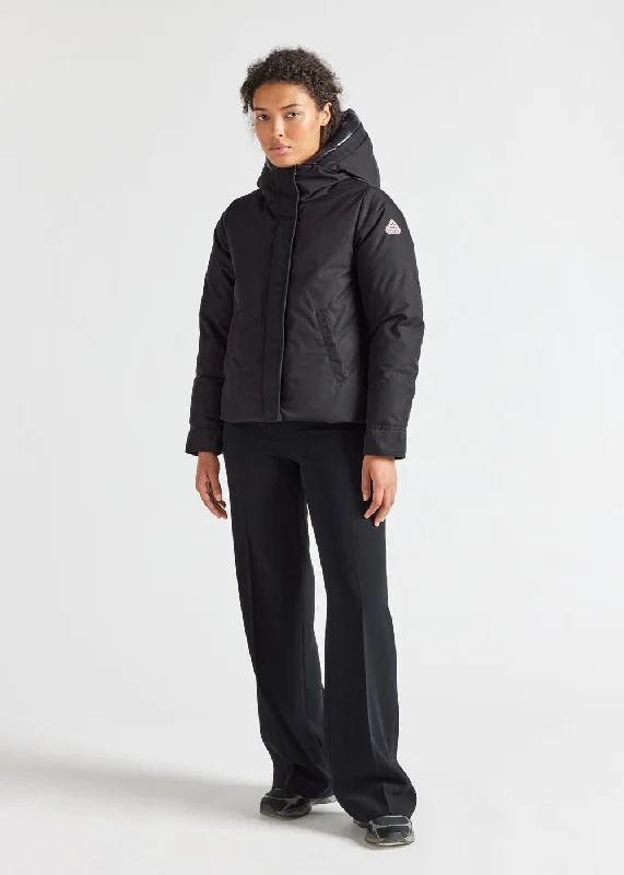 Men jackets with a media - friendly pocket for easy access to gadgetsParka courte femme Pyrenex Charlotte en duvet naturel Black Men jackets with a media - friendly pocket for easy access to gadgetsParka courte femme Pyrenex Charlotte en duvet naturel Black