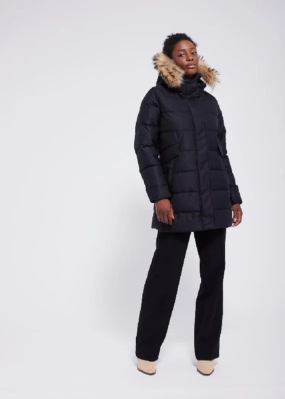 Men jackets with a zip - off sleeves to convert to a vestParka matelassée Grenoble Black Men jackets with a zip - off sleeves to convert to a vestParka matelassée Grenoble Black