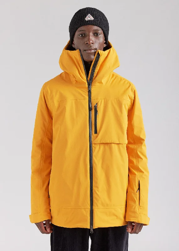 Corduroy men jackets in earthy tones for a rustic charmVeste parka imperméable homme Pyrenex Gravity 2 en duvet naturel cadium yellow Corduroy men jackets in earthy tones for a rustic charmVeste parka imperméable homme Pyrenex Gravity 2 en duvet naturel cadium yellow
