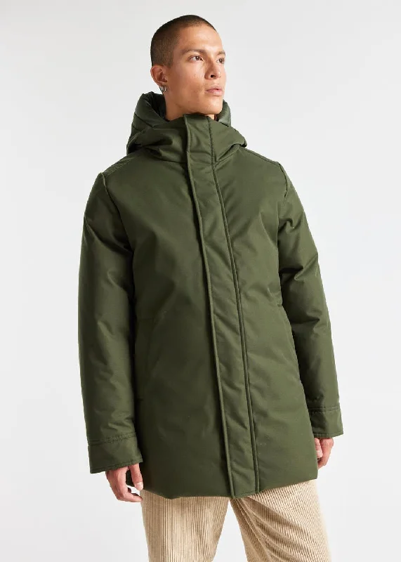 Men jackets with a media - friendly pocket for easy access to gadgetsManteau parka homme Pyrenex Balme Deep khaki Men jackets with a media - friendly pocket for easy access to gadgetsManteau parka homme Pyrenex Balme Deep khaki