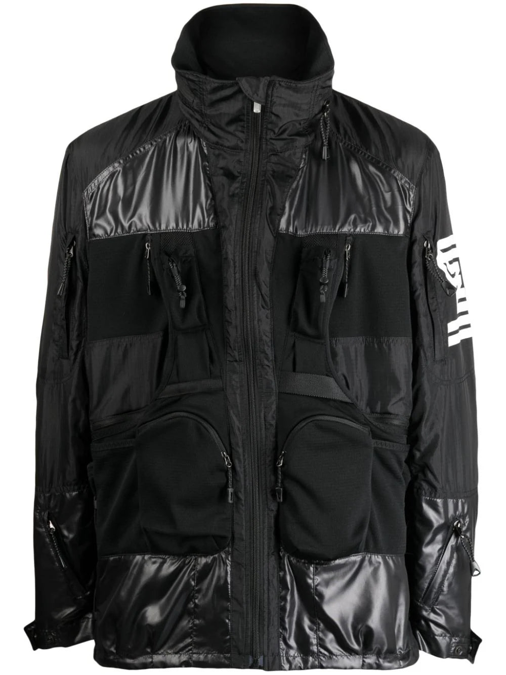 Lightweight men jackets made from recycled nylon for eco - friendly travelWlj015 1 - Black Mix Lightweight men jackets made from recycled nylon for eco - friendly travelWlj015 1 - Black Mix