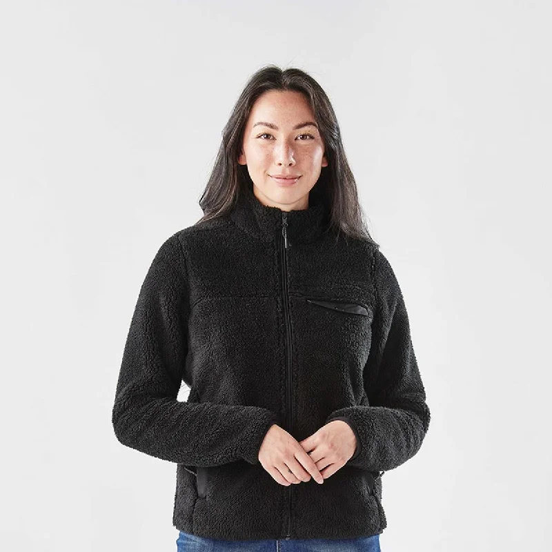 Hooded men jackets with a detachable faux - fur trim for added warmthWomen's Bergen Sherpa Fleece Jacket - DLX-1W Hooded men jackets with a detachable faux - fur trim for added warmthWomen's Bergen Sherpa Fleece Jacket - DLX-1W