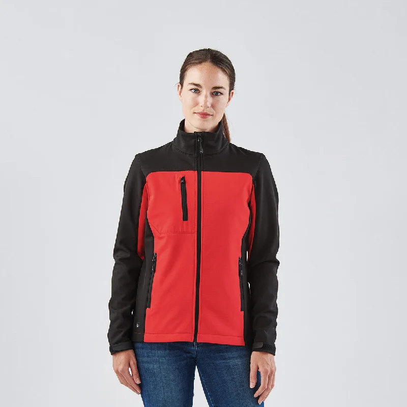 Men jackets with a media - friendly pocket for easy access to gadgetsWomen's Cascades Softshell - BHS-3W Men jackets with a media - friendly pocket for easy access to gadgetsWomen's Cascades Softshell - BHS-3W