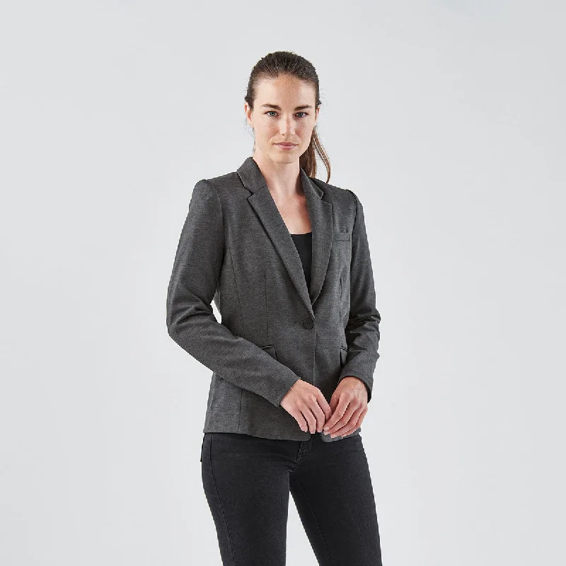 Lightweight men jackets made from recycled nylon for eco - friendly travelWomen's Delano Knit Blazer - KNB-1W Lightweight men jackets made from recycled nylon for eco - friendly travelWomen's Delano Knit Blazer - KNB-1W