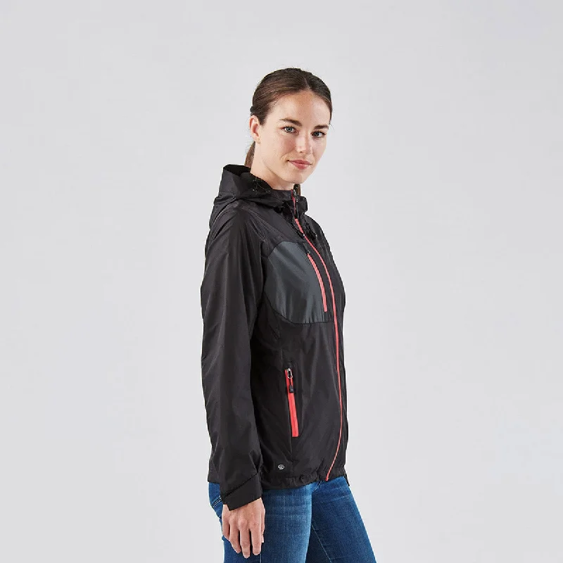 Men jackets with a built - in hood that can be stowed away when not in useWomen's Olympia Shell - GXJ-2W Men jackets with a built - in hood that can be stowed away when not in useWomen's Olympia Shell - GXJ-2W