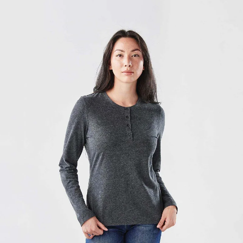 Plus - size men jackets with adjustable drawstrings for a comfortable fitWomen's Torcello L/S Henley - TGH-1W Plus - size men jackets with adjustable drawstrings for a comfortable fitWomen's Torcello L/S Henley - TGH-1W