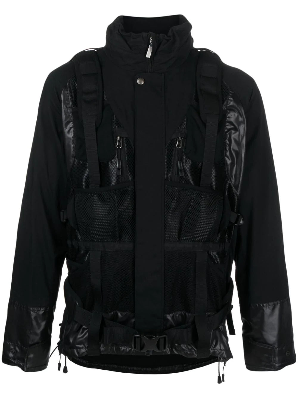 Bomber men jackets with ribbed cuffs for a classic 80s styleX Innerraum Ripstop Panelled Jacket Bomber men jackets with ribbed cuffs for a classic 80s styleX Innerraum Ripstop Panelled Jacket