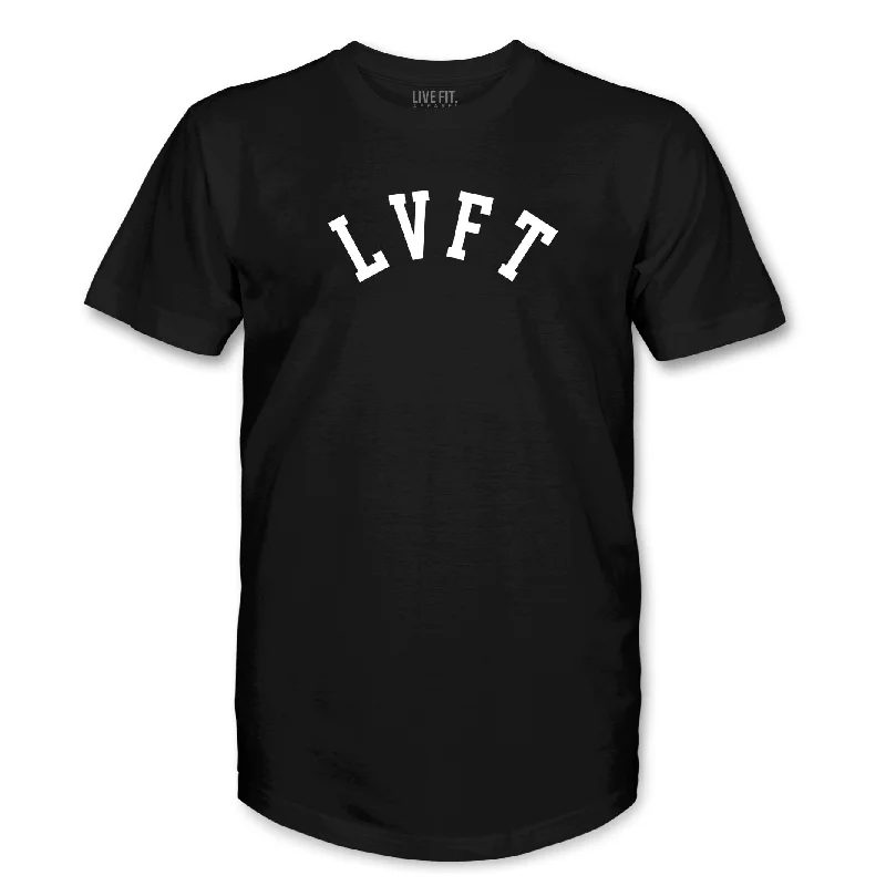 Men's distressed denim - look t - shirts with a rugged appealAcademy Scallop Tee - Black Men's distressed denim - look t - shirts with a rugged appealAcademy Scallop Tee - Black