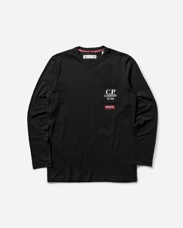 Men's tie - dye t - shirts with a bohemian styleMen's C.P. Company SPZL Pocket Longsleeve T-Shirt Black Men's tie - dye t - shirts with a bohemian styleMen's C.P. Company SPZL Pocket Longsleeve T-Shirt Black