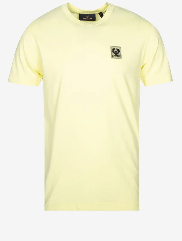 Men's printed Hawaiian t - shirts for tropical vacationsT-Shirt Lemon Yellow
