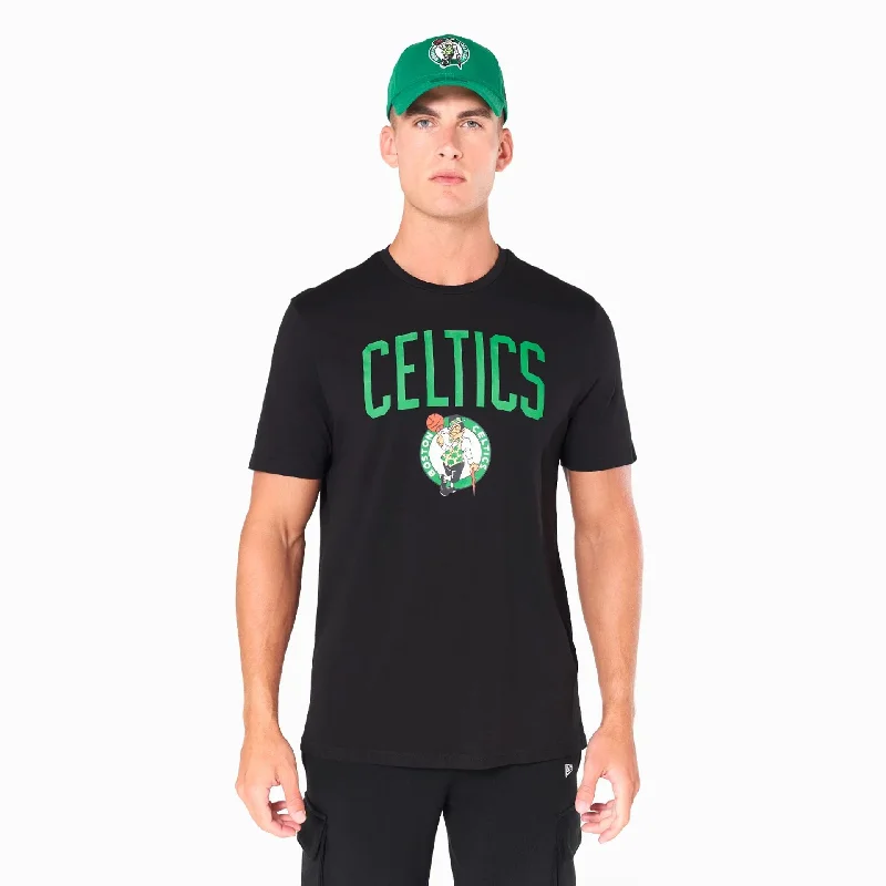 Men's printed Hawaiian t - shirts for tropical vacationsBoston Celtics NBA Black T-Shirt Men's printed Hawaiian t - shirts for tropical vacationsBoston Celtics NBA Black T-Shirt