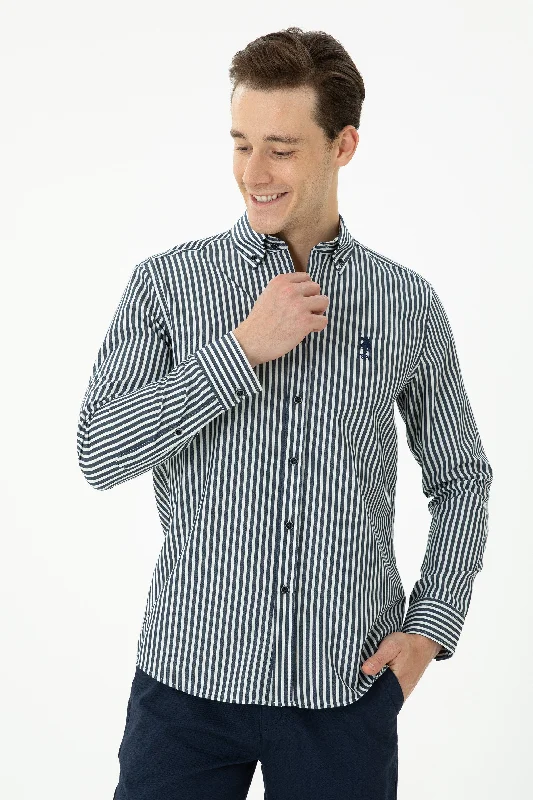 Men's color - block polo shirts with a bold fashion statementCHEMISE EGAN BLEU MARINE-1686924VR033 Men's color - block polo shirts with a bold fashion statementCHEMISE EGAN BLEU MARINE-1686924VR033