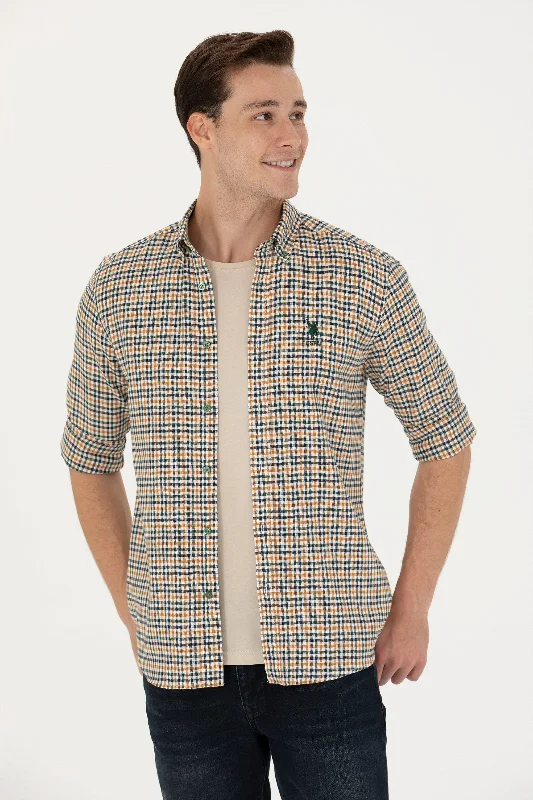Men's jacquard woven polo shirts with intricate designsCHEMISE MACAYO VERT - 1687155VR054 Men's jacquard woven polo shirts with intricate designsCHEMISE MACAYO VERT - 1687155VR054