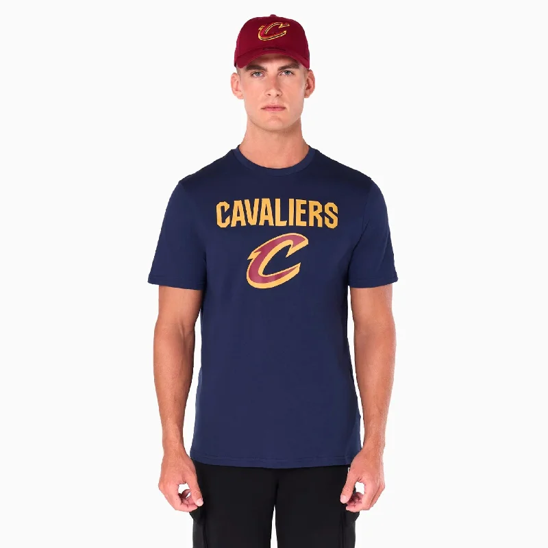 Men's tie - dye t - shirts with a bohemian styleCleveland Cavaliers NBA Navy T-Shirt Men's tie - dye t - shirts with a bohemian styleCleveland Cavaliers NBA Navy T-Shirt