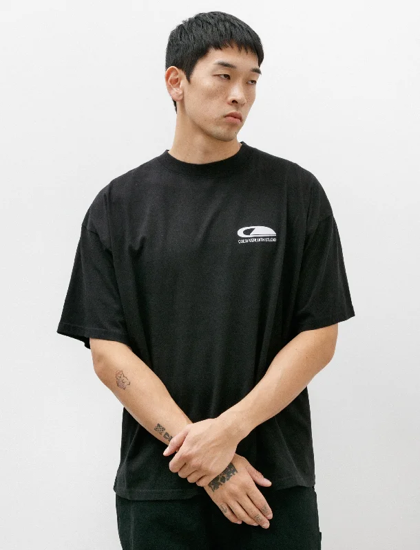 Men's tie - dye t - shirts with a bohemian styleStudio LC T-Shirt Black
