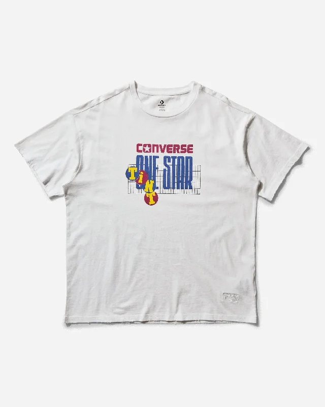 Men's slim - fit graphic t - shirts with vintage rock band printsMen's thisisneverthat Vintage T-Shirt White Men's slim - fit graphic t - shirts with vintage rock band printsMen's thisisneverthat Vintage T-Shirt White