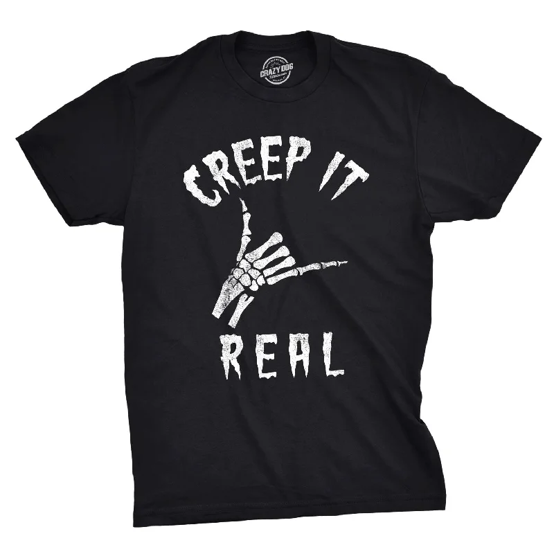 Men's eco - friendly recycled t - shirts for sustainable fashion choicesCreep It Real Men's T Shirt Men's eco - friendly recycled t - shirts for sustainable fashion choicesCreep It Real Men's T Shirt
