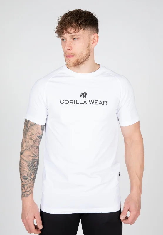Men's tie - dye t - shirts with a bohemian styleDavis T-Shirt - White