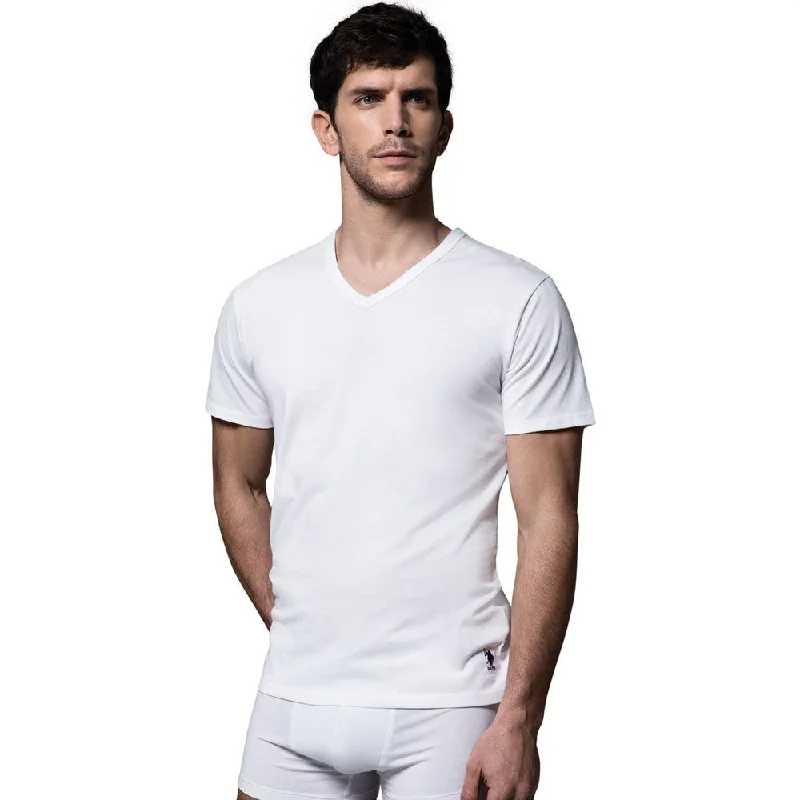 Men's reversible polo shirts with two different looksLOT DE 02 DÉBARDEURS BLANC - V NECK 80199 Men's reversible polo shirts with two different looksLOT DE 02 DÉBARDEURS BLANC - V NECK 80199