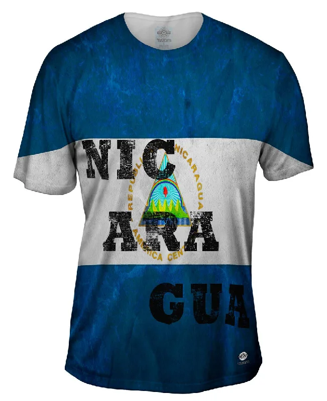 Men's UV - protection t - shirts for outdoor activities in the sunDirty Nicaragua